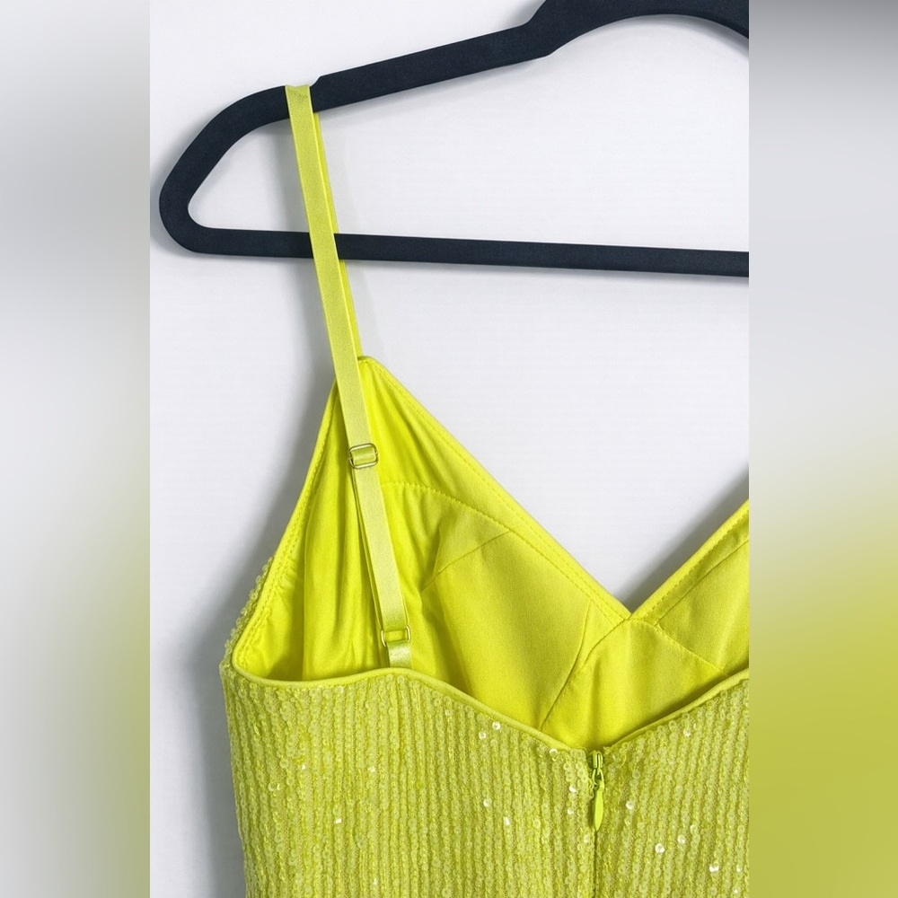 Siena
Women's Sleeveless Sequin Mesh A-Line Dress - Picture 8 of 10